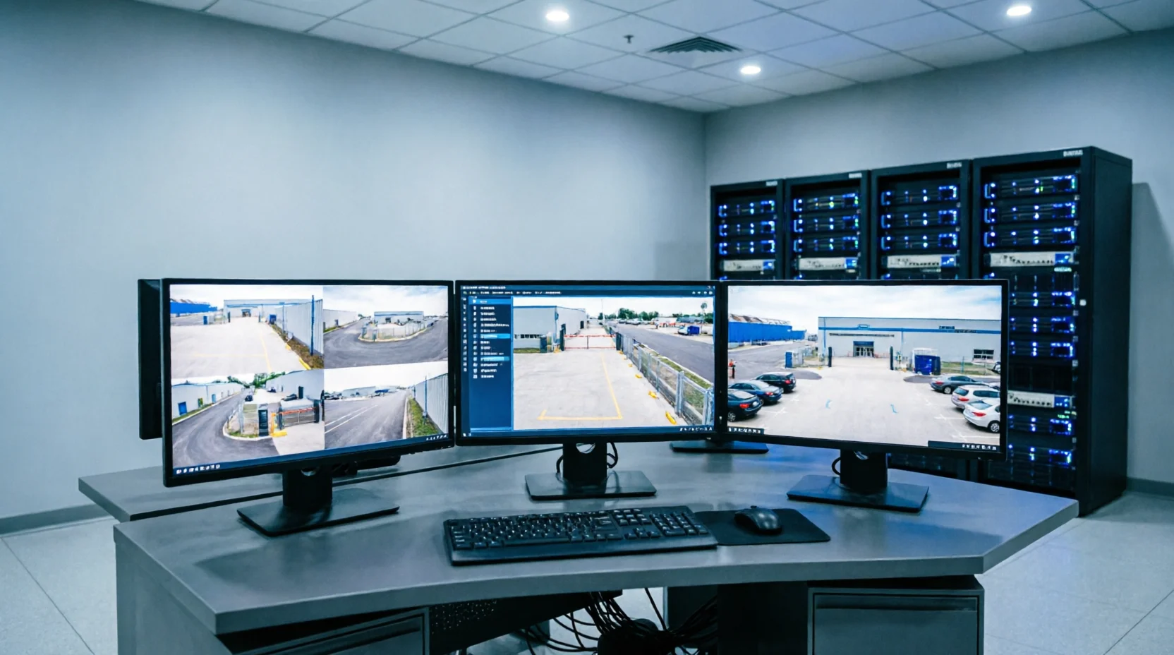 Enterprise CCTV Monitoring for Warehouse Security