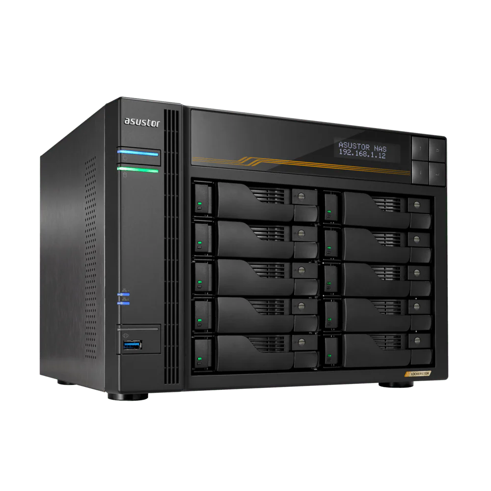 Asustor Lockerstor 10 Gen3 AS6810T 10 Bay NAS