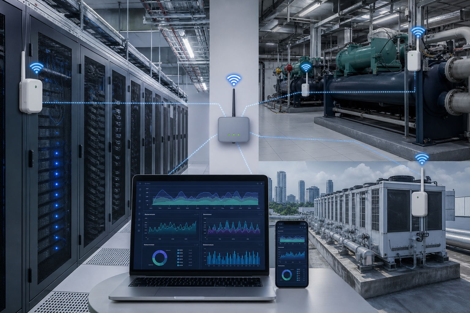 Milesight EM300-TH LoRaWAN Temperature & Humidity Sensor