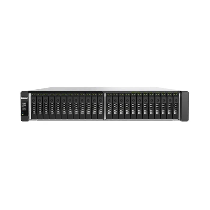 QNAP TDS-h2489FU-R2-4309Y-64G — 24-Bay all-flash U.2 NVMe PCIe Gen4 dual-processor NAS