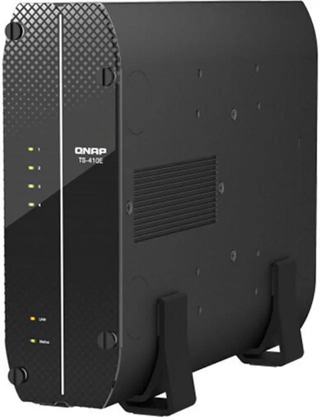 QNAP TS-410E-8G — 4-bay Tower NAS ; Intel Celeron J6412 quad-core