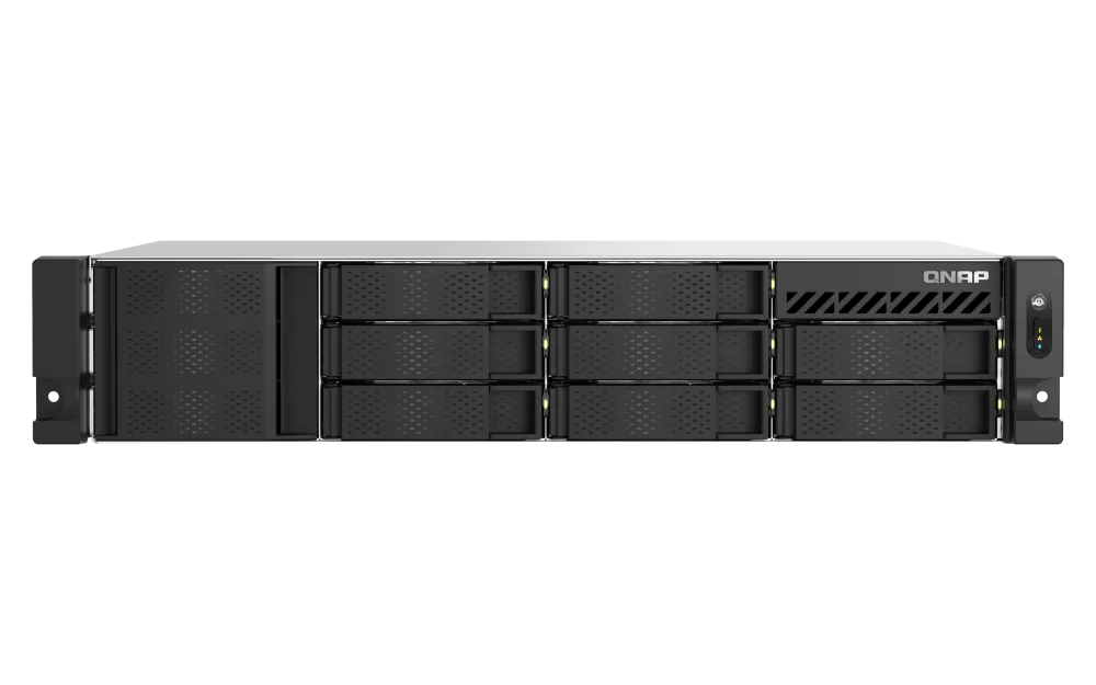 QNAP TS-855eU-RP-8G — 8-bay short depth rackmount NAS