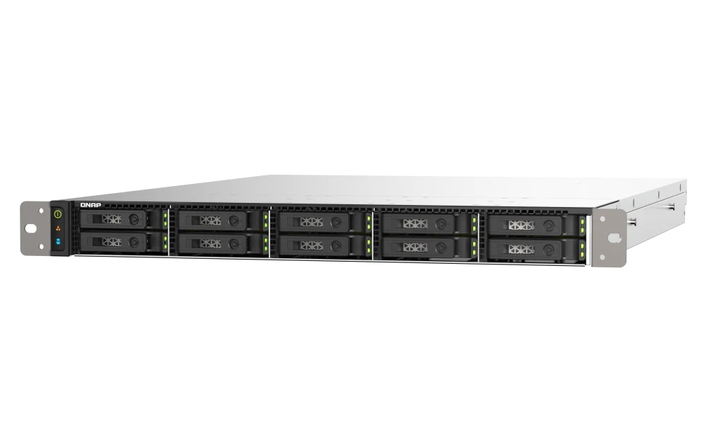 QNAP TS-h1090FU-7302P-128G — 1U 10-bay all flash NAS
