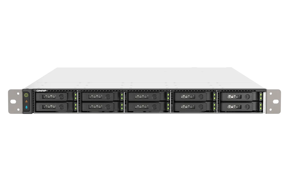 QNAP TS-h1090FU-7302P-256G — 1U 10-bay all flash NAS