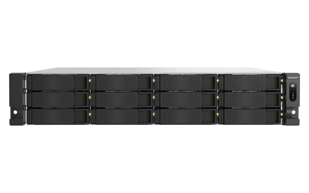 QNAP TS-h1277AXU-RP-R7-32G — 2U 12-bay 3.5" SATA HDD NAS