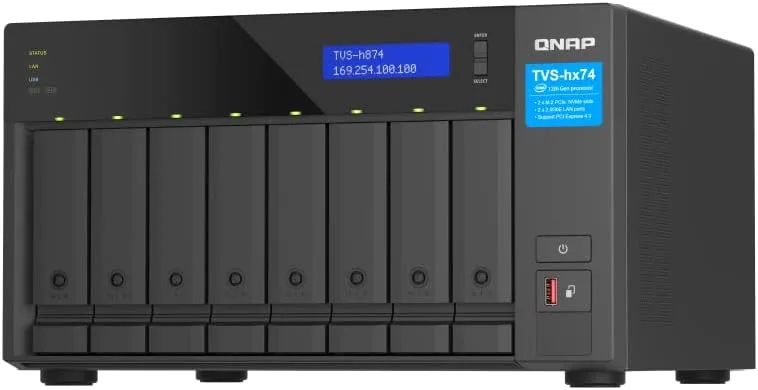 QNAP TS-h1887XU-RP-E2336-32G — 18-Bay 2U rackmount NAS