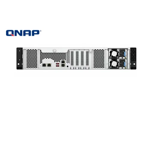 QNAP TVS-h877AX-R5-16G — 8-Bay QuTS hero NAS (6 x 3.5" SATA + 2 x U.2 NVMe slots)