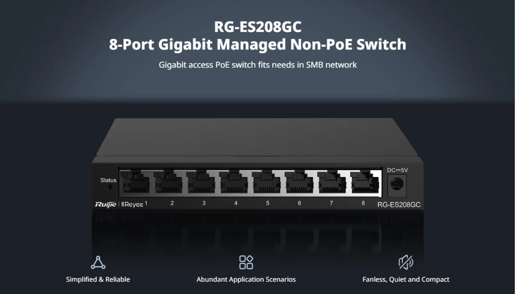 Ruijie RG-ES208GC