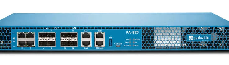 Ilustrasi model Firewall & Security untuk Palo Alto PA-820